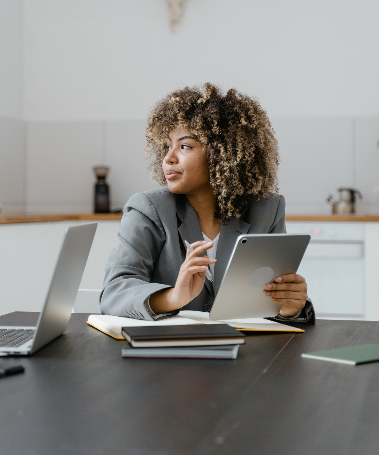 Lady Satisfied with A.V.C Services and Management Website Starter Package