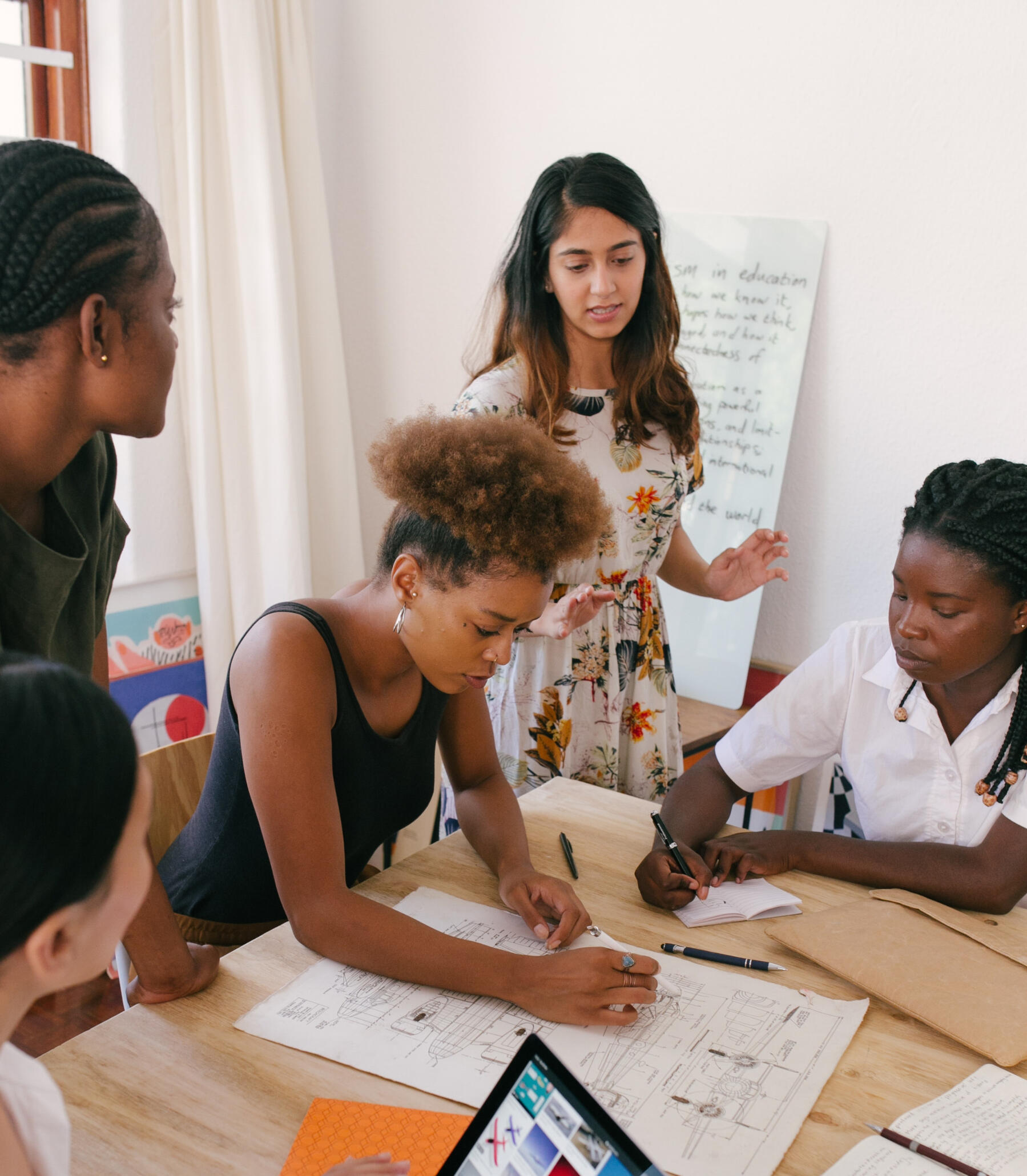 Lady Satisfied with A.V.C Services and Management Website Starter Package