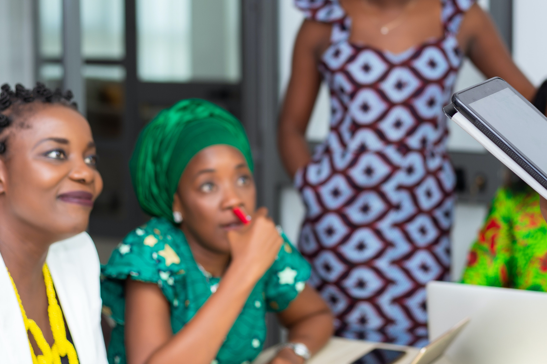 Lady Satisfied with A.V.C Services and Management Website Starter Package